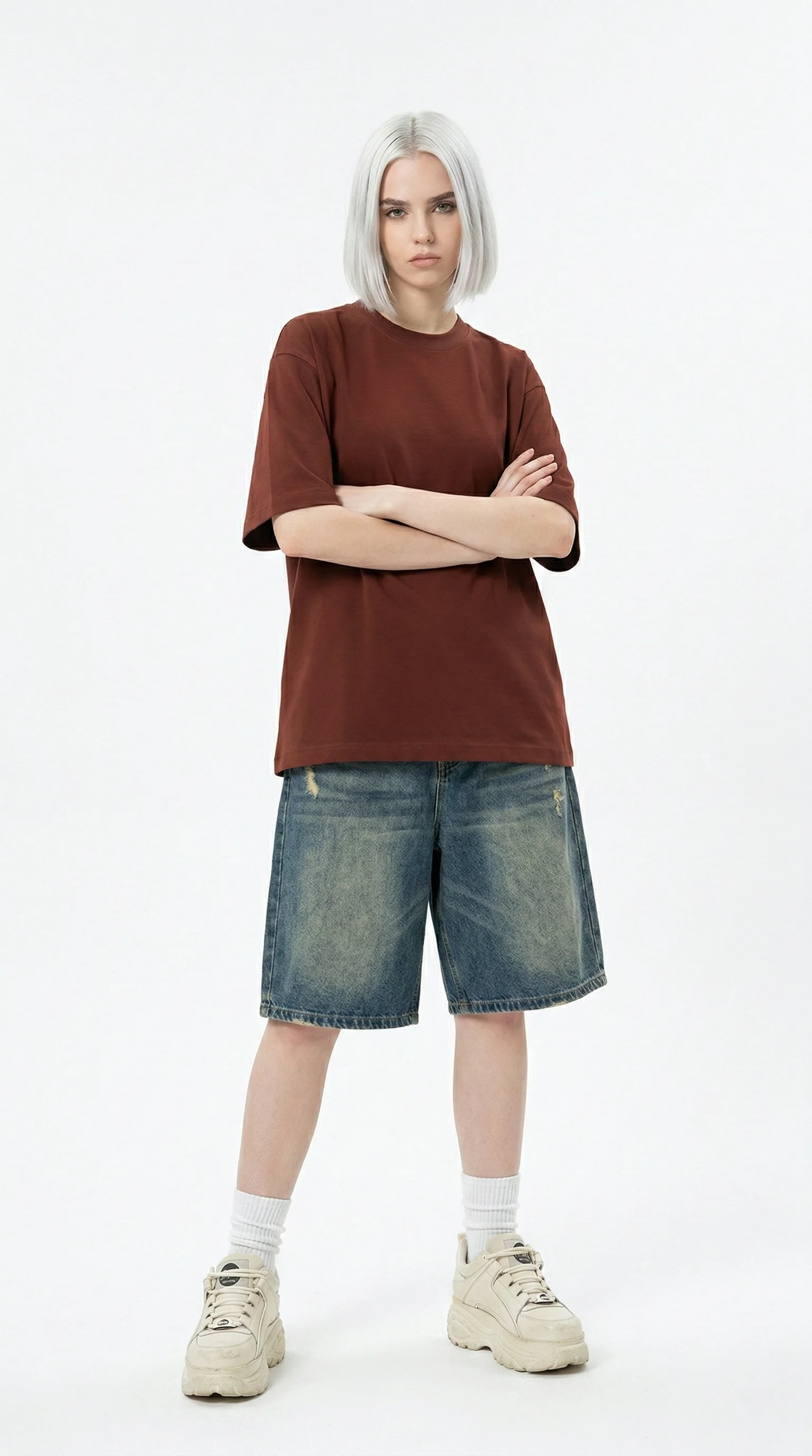 260gsm Sorona Open Shoulder T-Shirt